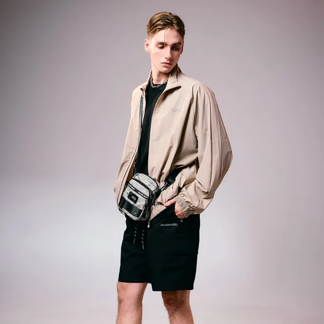 【MAJOR MADE】登峰防潑水銀釘工裝短褲(休閒短褲/防潑水褲/男女同款)