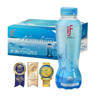 【if】泰國IF 100%天然香水椰子水350mlx24瓶/箱(總代理/箱購)