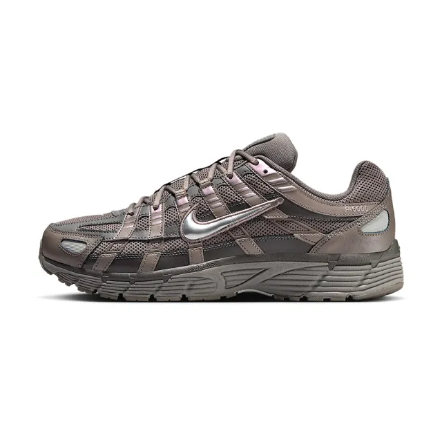 【NIKE 耐吉】P-6000 男鞋 棕綠色 金屬 復古 老爹鞋 網布 透氣 休閒 運動 休閒鞋 CD6404-202