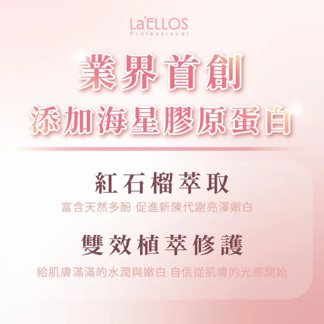 【La’ELLOS 愛諾斯髮品】蘋果肌嫩白沐浴露 1000ml