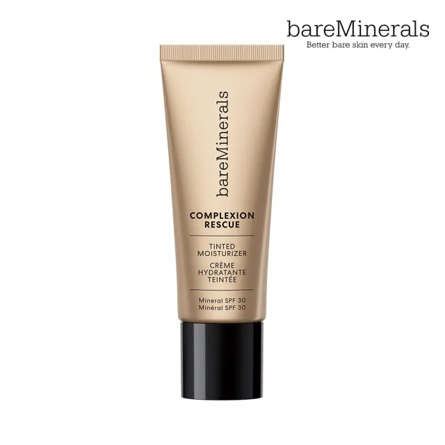 【bareMinerals】礦物裸肌無瑕潤色霜SPF30 (水潤/保濕/玻尿酸/防曬/礦物防曬)