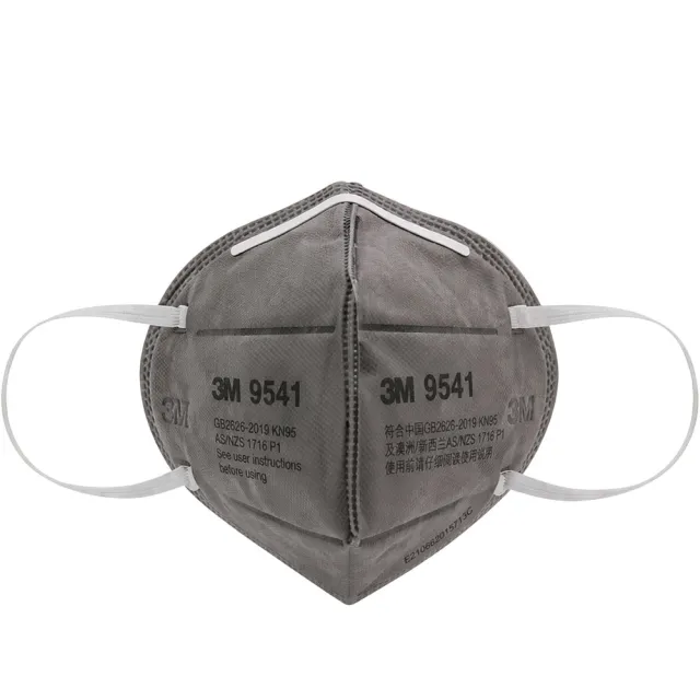 【3M】9541 KN95 耳掛式活性碳口罩/自吸過濾式防顆粒物呼吸器/防有機異臭味(汽車鈑噴/修補、建築粉塵適用)