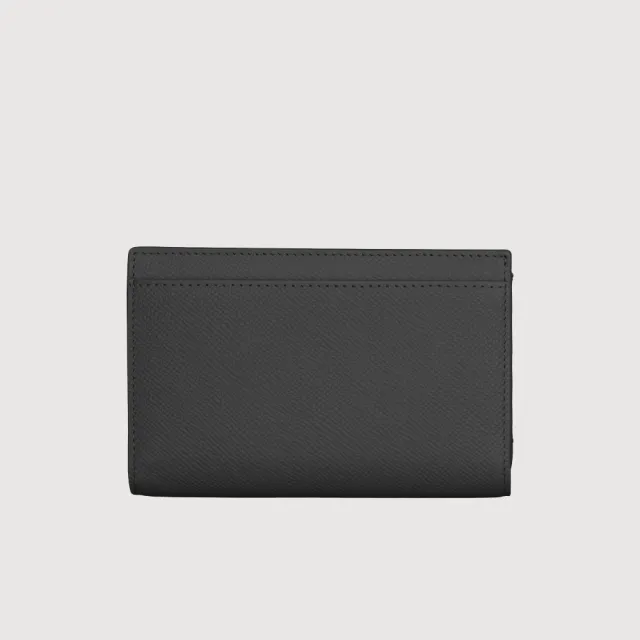 【BRAUN BUFFEL 德國小金牛】婕娜 11卡兩折中夾-多色任選(BF2005-502A-BK/BRA) 錢包送禮推薦