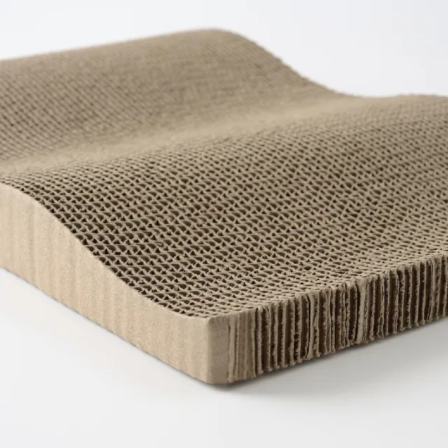 【MUJI 無印良品】貓抓瓦楞紙板/波浪型 42x29x3.6cm