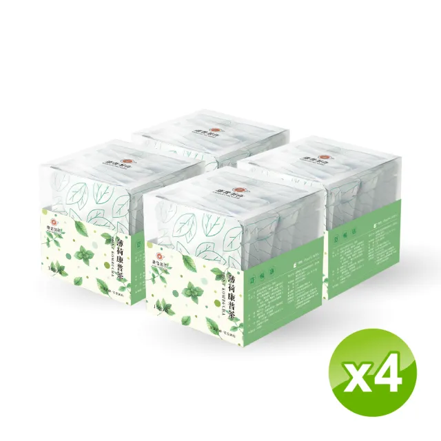 好Drink康普茶茶包-薄荷-5.5g×10入×4盒（康普茶、好菌茶包、花草茶、紅茶、機能茶）