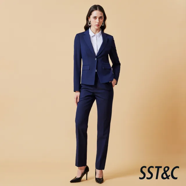 【SST&C】女裝_可機洗 全長修身西裝褲(多款任選)(OUT)