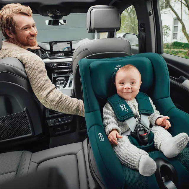 【Britax Romer】英國 360度汽車安全座椅 ISOFIX 0-4歲 Dualfix Pro(多款可選)