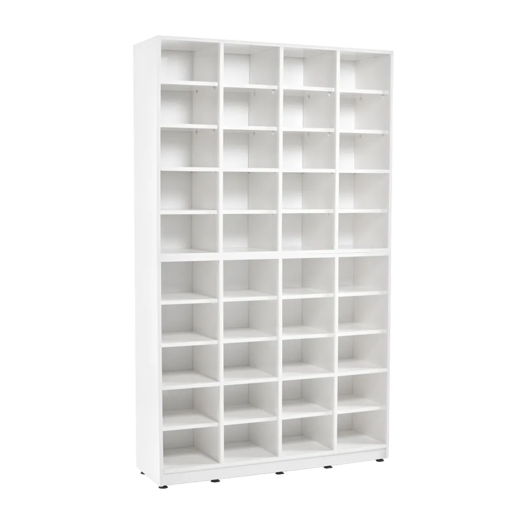 【澄品】塑鋼40格開放式鞋櫃-桃園以北免運 偏遠除外(寬103.5深31高174.5)