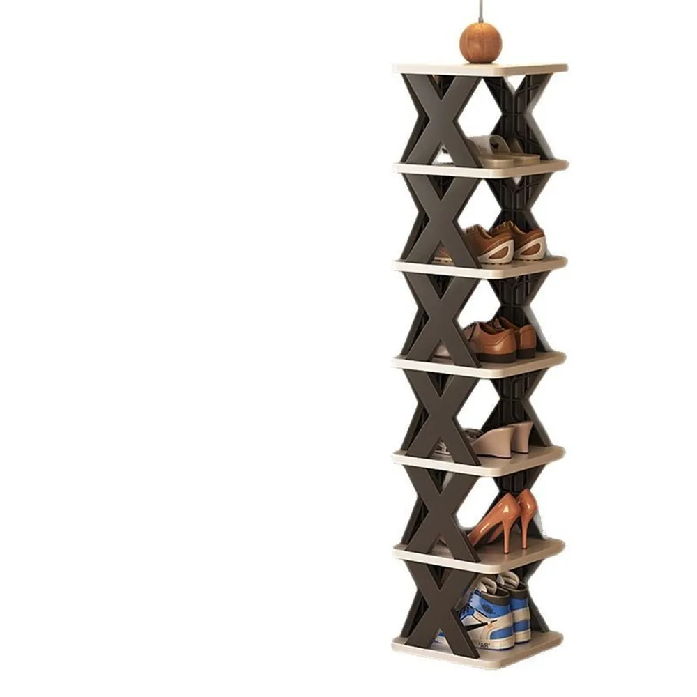 【Quality 聚家】鞋架 家用門口多層鞋架 可拆卸室內小窄門口鞋櫃 收納神器 鞋櫃子 置物架