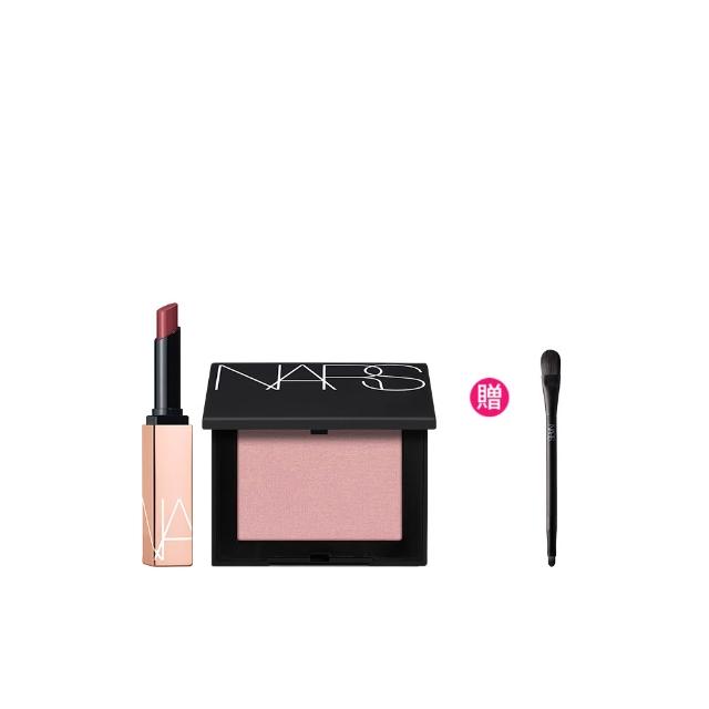 【NARS】水光唇膏獨家組(激情過後唇膏/炫色腮紅)