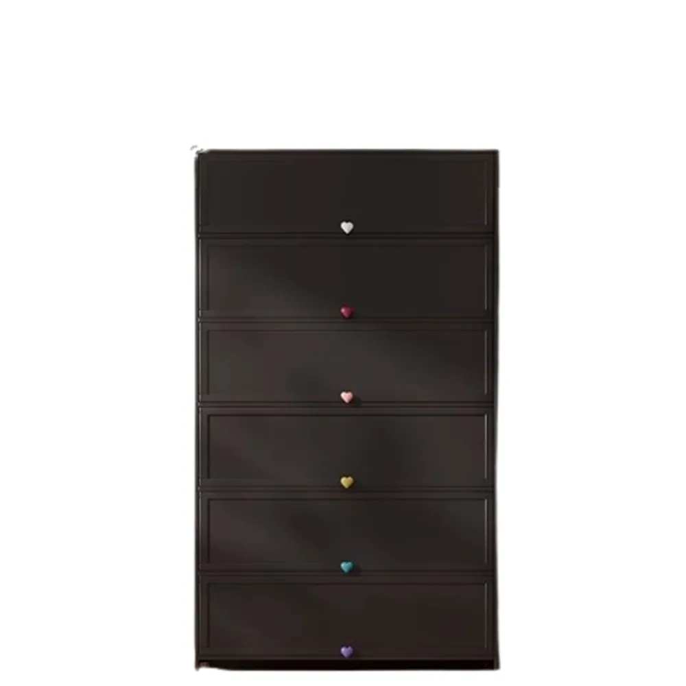 【顧家家居】防塵鞋架 超薄鞋櫃 多層鞋架(40×32×172cm/內推式翻門/32cm寬度/360°密封/預售15天)