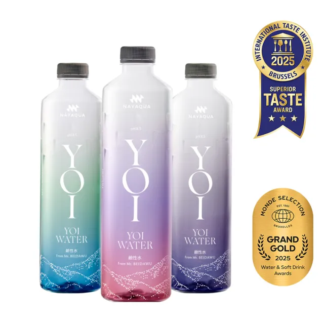 【NAYAQUA 耐雅格生技】YOI WATER 鹼性水 600mlx24入/箱(官方直營)