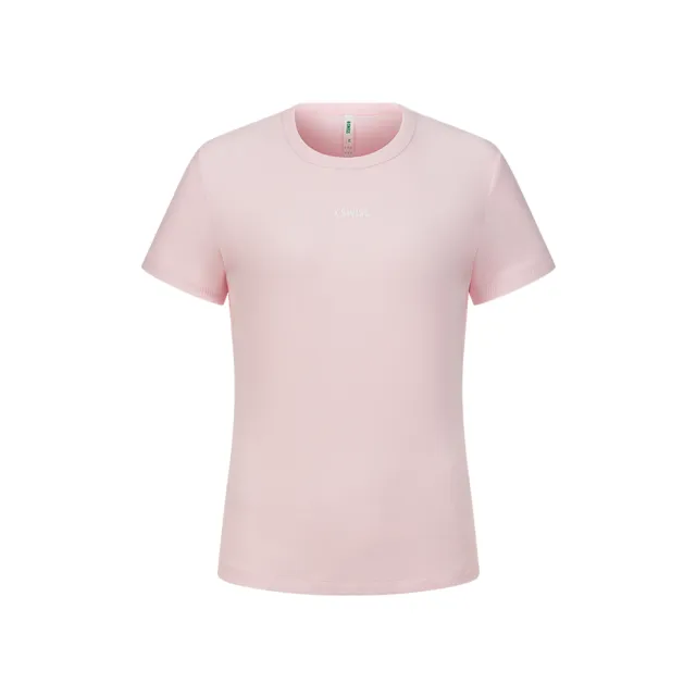 【K-SWISS】短袖T恤 T-SHIRTKC7522WCTS04 休閒 女上衣 粉紅色 1911548-605