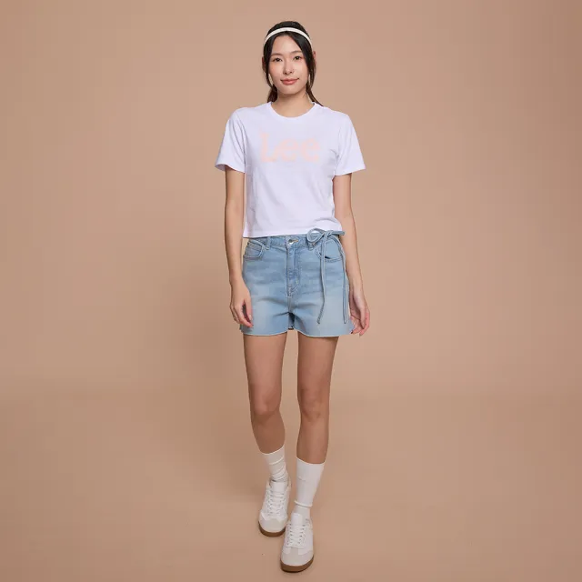 【Lee】女裝 短袖T恤 / 短版 LOGO印花 共3色 季節性版型 / LB602054124 LB602054K11 LB602054K14