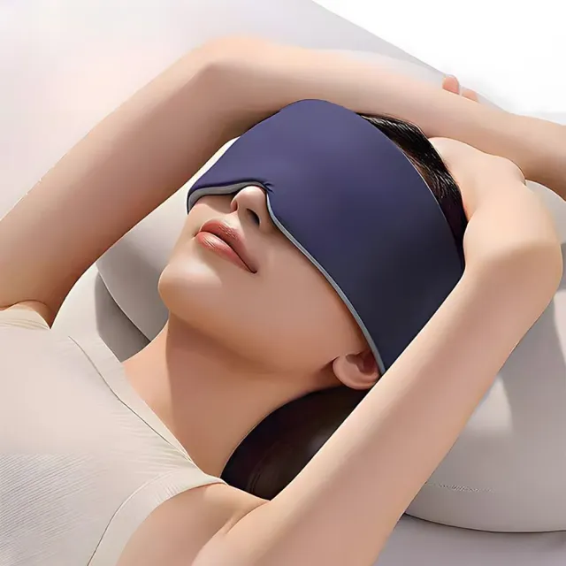 【AOAO】重力微壓助眠眼罩 深睡眼罩 重力眼罩 全遮光睡眠眼罩 午睡眼罩 男女適用