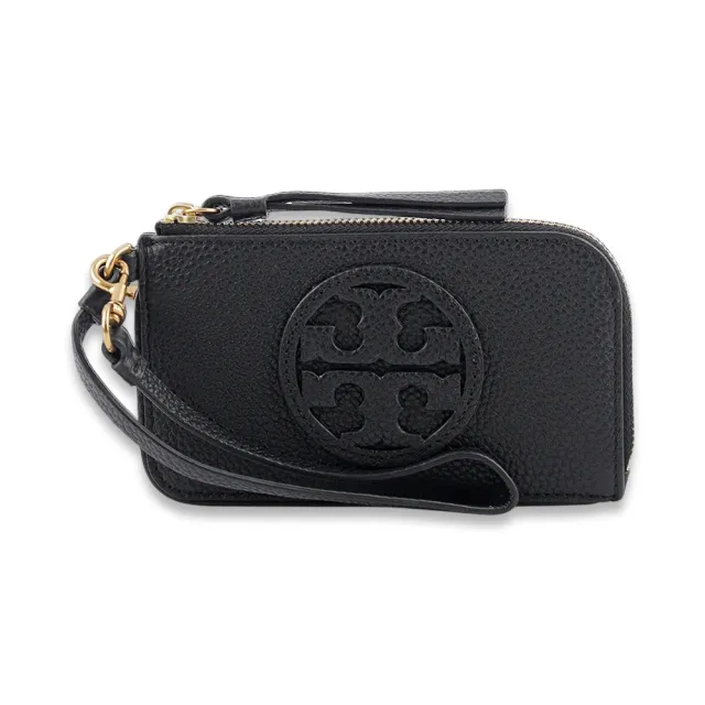 【TORY BURCH】Miller 零錢卡包/卡夾/手拿包(黑)