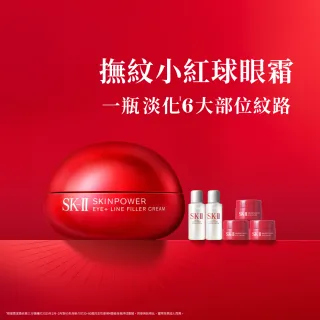 【SK-II】官方直營 肌源賦能撫紋眼霜 15g(撫紋小紅球/母親節禮物)