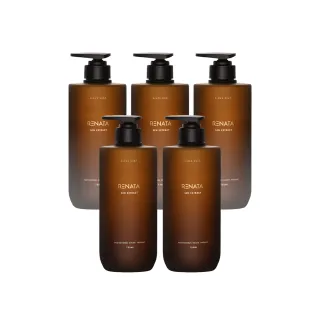 【RENATA 蕾娜塔】森精粹-髮浴/護髮素 750ml(官方直營 沙龍洗髮精 潤髮乳 控油 柔順 養髮 汗濕性頭皮)