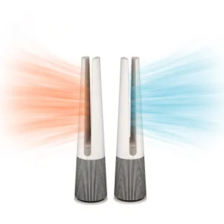 【LG 樂金】PuriCare AeroTower Hit 風革機-三合一涼暖系列清淨機 FS151PCJ0/經典版(奶茶棕)