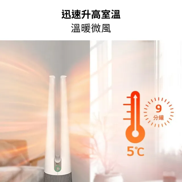 【LG 樂金】PuriCare AeroTower Hit 風革機-三合一涼暖系列清淨機 FS151PCJ0/經典版(奶茶棕)