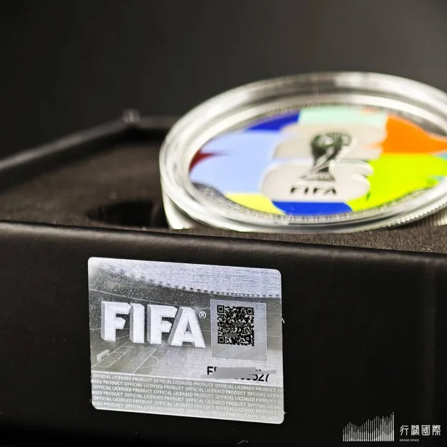 (行闊國際) 加拿大皇家鑄幣廠2026 FIFA 2026年世界盃: We Are 26 彩色精鑄銀幣1盎司 99.99% 純銀