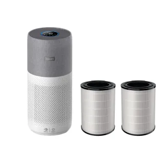 【Philips 飛利浦】升級版奈米級空氣清淨機★隨貨附贈2組濾網★適用 22 坪（AC3033)