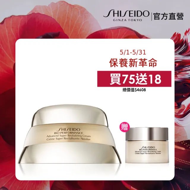 【SHISEIDO 資生堂國際櫃】百優精純乳霜75mL(NO.1國民乳霜/乳霜/晚霜/玻尿酸/日霜)