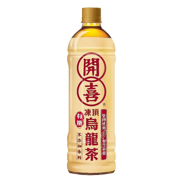 【開喜】凍頂烏龍茶-有糖575mlx24入/箱(新舊包裝隨機出貨)