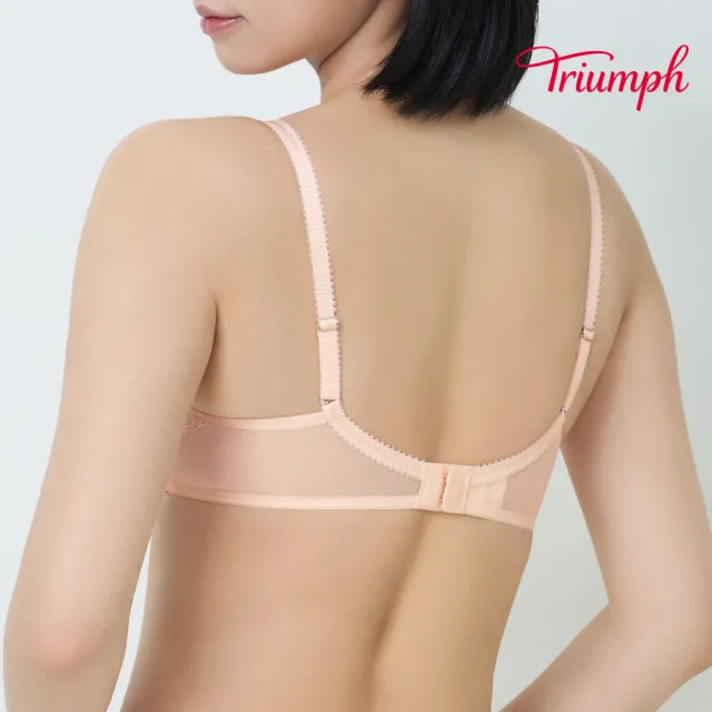 【Triumph 黛安芬】夢幻貝殼 鋼圈內衣 C-D(蜜粉色)