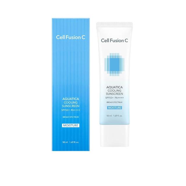 【Cell Fusion C】秀膚生 超水潤涼感防曬霜 50ML SPF50+ PA+++(#涼感降溫 #化學性防曬 #水感防曬)