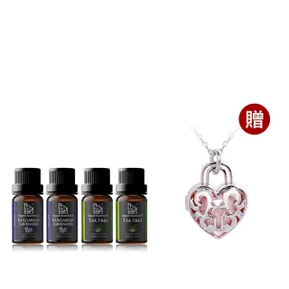 【Bonnie House 植享家】雙有機認證精油超值組(茶樹精油5ml*2+保加利亞薰衣草精油5ml*2)