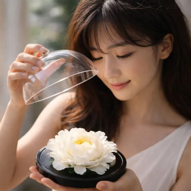【Les nez 香鼻子】御穹牡丹香盅擴香原精禮盒(香薰 送禮 擺飾 擴香 精油)