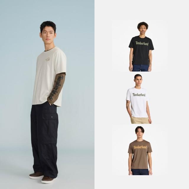 【Timberland】精選LOGO休閒T恤 短袖上衣 男款 (多款任選)