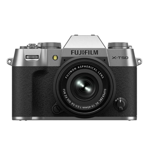 【FUJIFILM 富士】X-T50 +XC15-45mm -銀色(平行輸入)