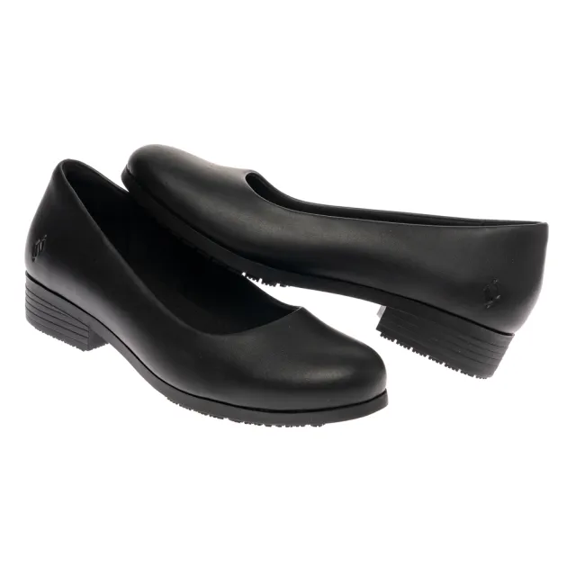 【SKECHERS】女鞋 工作鞋系列 NAULIA SR 經典低跟鞋 (108322BLK)