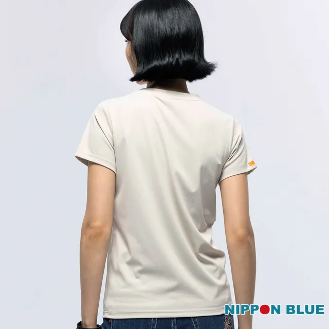 【BLUE WAY】女裝 和藝術金魚游戲 短袖 上衣-日本藍