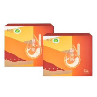 【中華海洋生技】Hi-Q health 鱸魚精禮盒 2盒組(5包/盒)