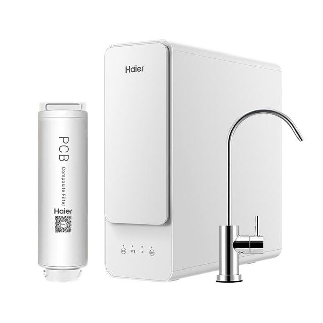 Haier海爾 HR-WF-CUF1200 Haier海爾 HR-WF-CUF1200 櫥下型冰水機,提供清涼冰水,總儲水容量7公升以下,尺寸131x384x362 mm,適合廚房安裝。支援110V 60Hz電壓,消耗功率200W以下,高效省電。BSMI許可字號R3C628,享有1年保固保障。理想的家用飲水解決方案,安裝簡易,空間節省。