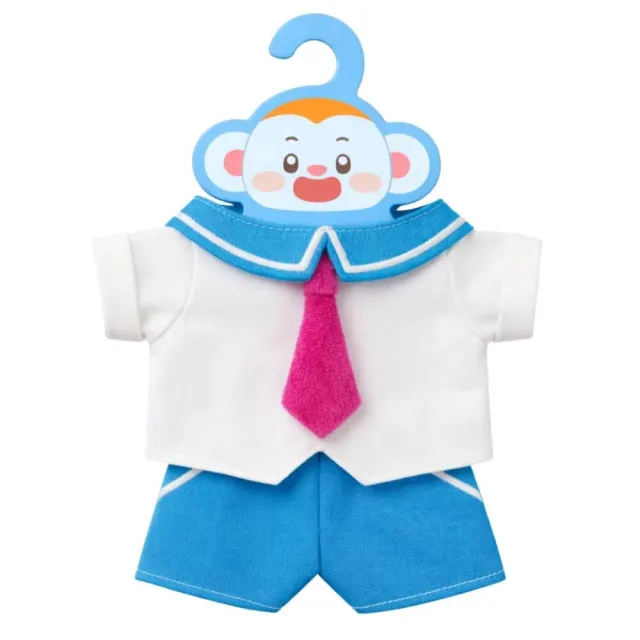 【親子天下】樂樂小宇宙玩偶變裝派對-學院風制服（水手藍）