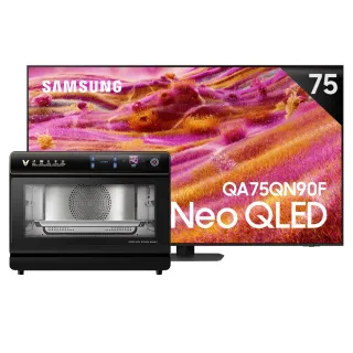 【Samsung 三星】75型 4K Neo QLED 165Hz Mini LED AI智慧顯示器 75QN90F(QA75QN90FAXXZW)