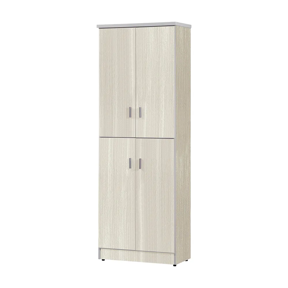 【IHouse】防水防潮 塑鋼4門鞋櫃 寬65深36.5高180cm