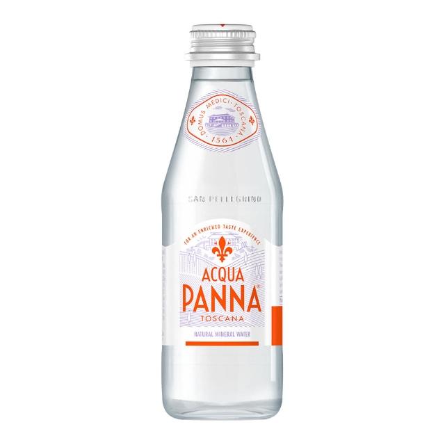 【Acqua Panna 普娜】天然礦泉水玻璃瓶裝250mlx24入/箱