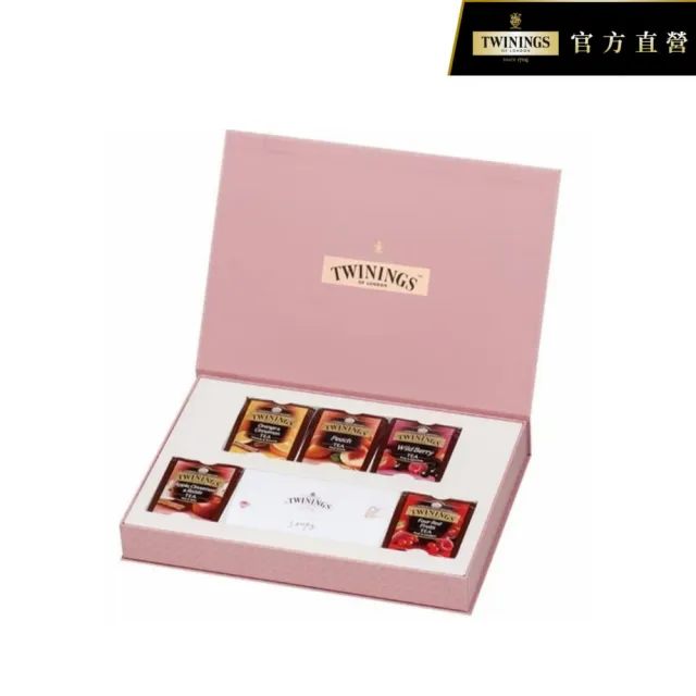 【Twinings 唐寧茶】藝術家禮盒 經典紅茶/清氛花茶包 25包(附贈提袋 #送禮首選#茶葉茶包禮盒)