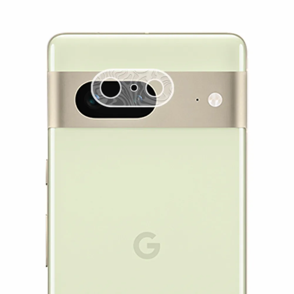【o-one台灣製-小螢膜】Google Pixel 7 精孔版鏡頭保護貼2入(水舞款)