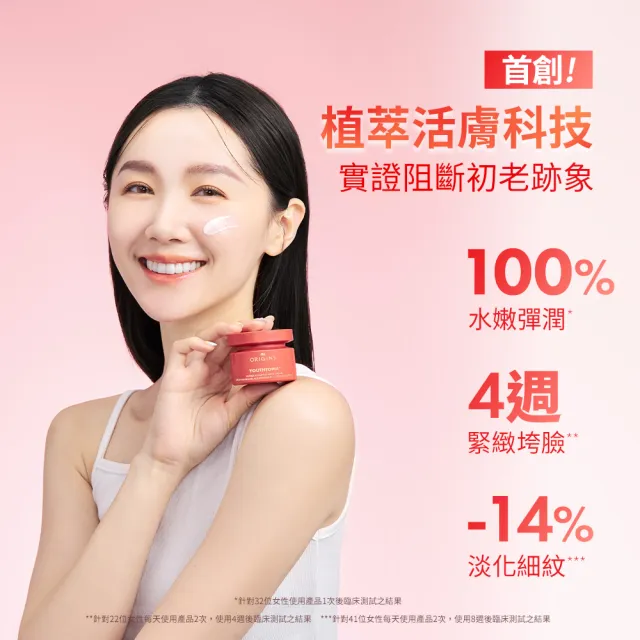 【ORIGINS品木宣言】煥膚澎彈乳液/精華雙入組(蘋果澎澎霜50ml+A醇膠原精華48ml)