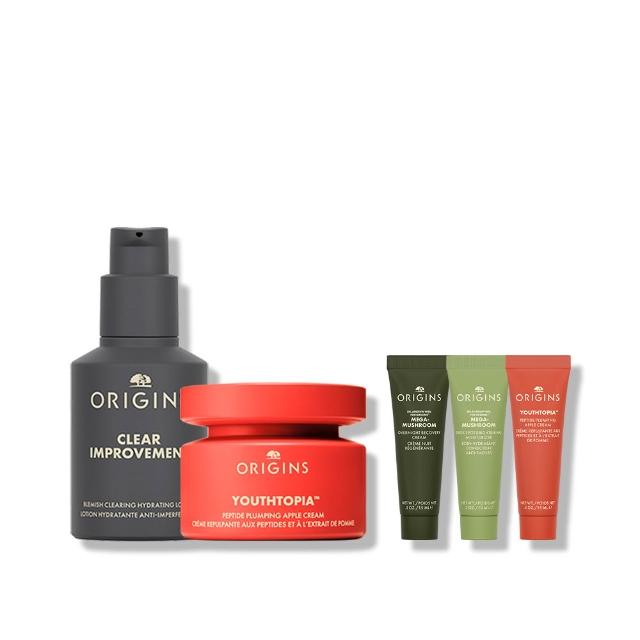 ORIGINS品木宣言 抗痘彈潤乳液 ORIGINS品木宣言抗痘彈潤乳液,專為痘痘肌設計,富含天然植物精華與維生素,有效抗痘、舒緩紅腫,同時提供輕盈保濕與肌膚彈潤感。無油配方不堵塞毛孔,適合油性與易長痘肌膚使用,讓肌膚健康亮麗。