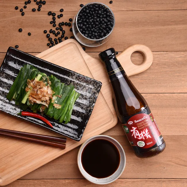 【味榮】極釀有機黑豆蔭油膏320ml