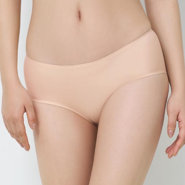 【Triumph 黛安芬】裸感系列 中腰平口內褲 素面款 M-EL(輕裸膚)