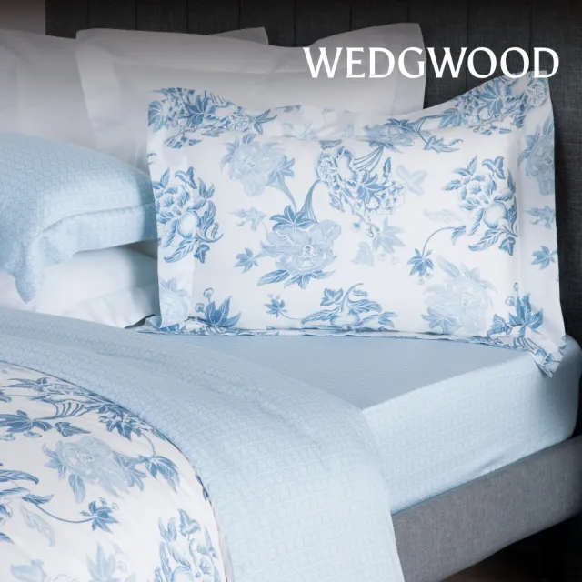 【WEDGWOOD】涼被四件合購組｜雙人涼被+加大床包枕套三件組 (印花｜天絲純棉任選)