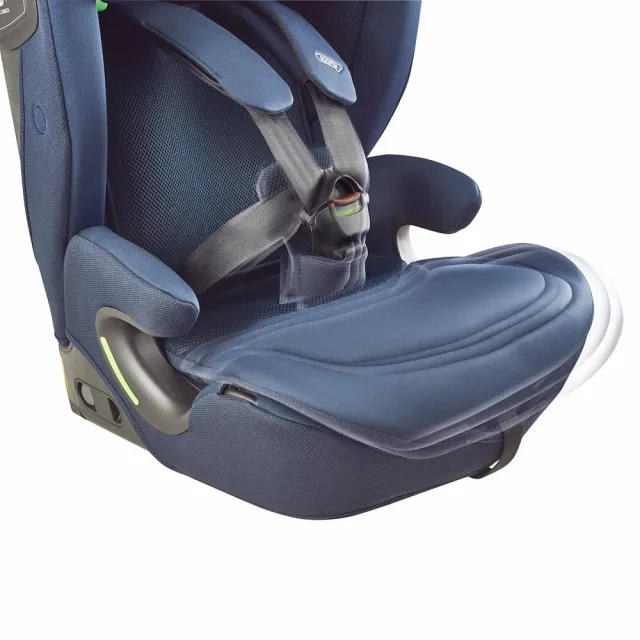 【Aprica 愛普力卡】2-12歲ISOFIX成長型輔助汽座 ReRide (R129  i-Size 增高墊 五點式安全帶)